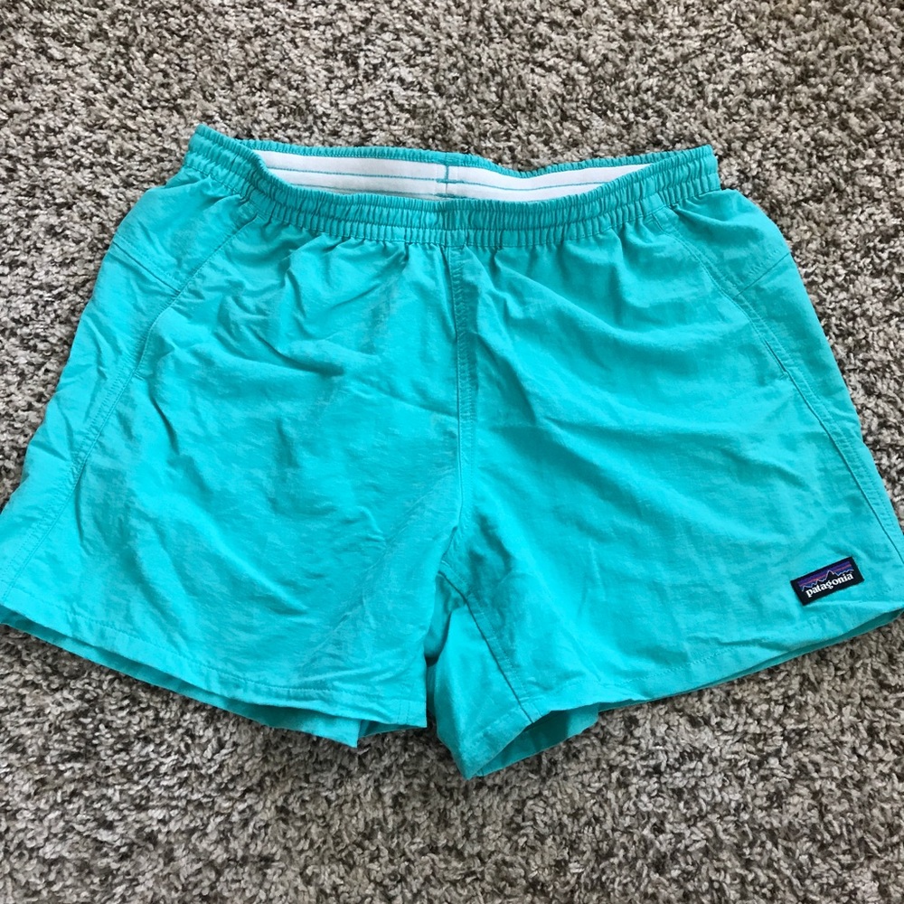 Turquoise Patagonia Shorts